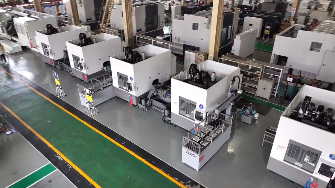 역직 톱니 IVT35 자동 작업 조각 잡기 자동 생산 라인 CNC 톱니