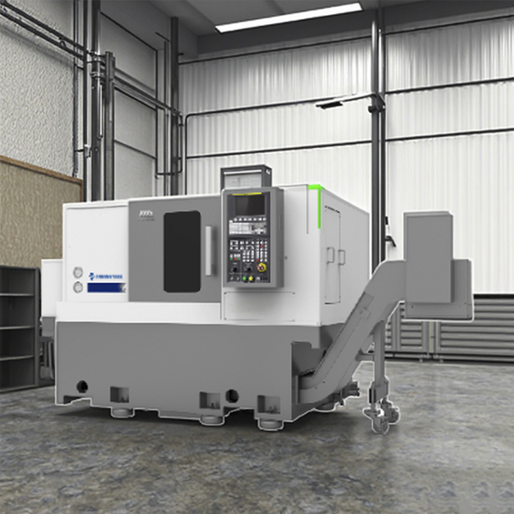 정밀 CNC 선반 HTC30Q CNC 터닝 센터 SMTCL 수평 경사 베드 CNC 선반
