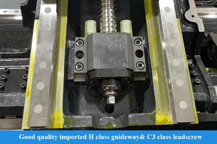 G45L 비스듬한 베드 수평선상 CNC 선반 기계 고속도 철도노선