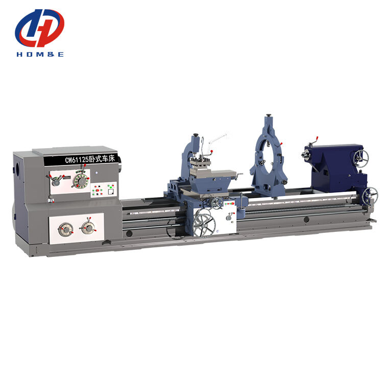 15m 중부하 선반 CW61125 대형 스핀들 보어 130mm 강력한 수평 선반