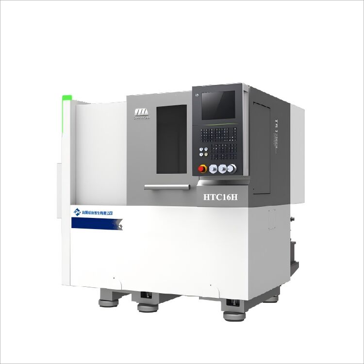 SMTCL 고 정밀 소 부품 가공 5000rpm A2-5 스핀들 수평 서보 타워 HTC16H 기울기 침대 CNC 라트