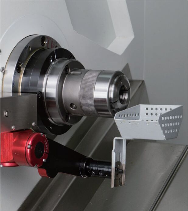 고효율 갱 공구 CNC 선반 H130 소형 부품 가공 터닝 밀 CNC 선반