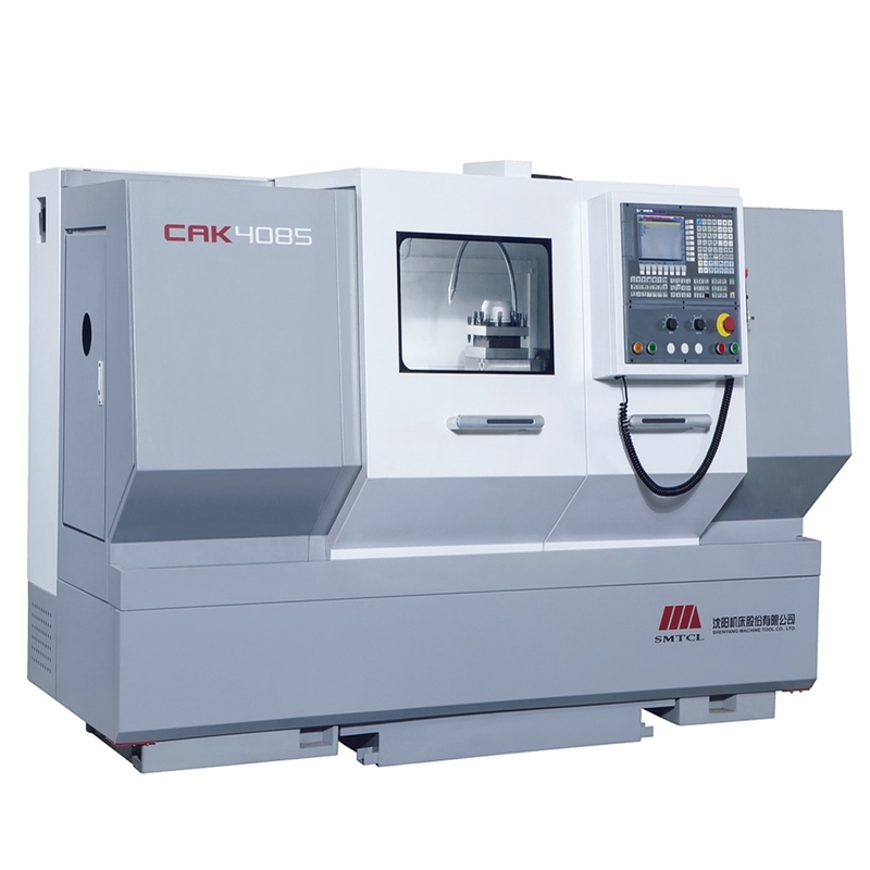SMTCL CNC 라트 CAK4085 10 인치 턱 CNC 회전 라트 평면 침대 CNC 라트