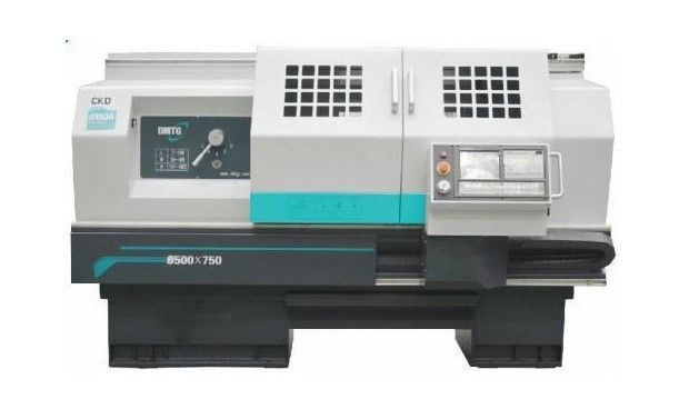 CKD6140i 플랫 베드 CNC 선반 기계 서보 모터 3000rpm 5.5KW