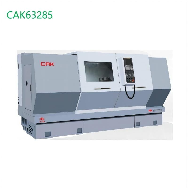 CNC 턴트 CAK63285 평면 침대 CNC 턴트 머신 4 스테이션 세르보 모터와 함께 탑