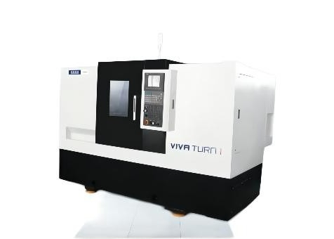 금속 작동 경사 침대 CNC 선반 기계 T1/500 VIVA 회전 헤비 듀티