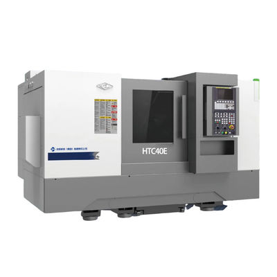 SMTCL 금속 슬랜트 베드 CNC 턴 머신 HTC40E CNC 턴 머신