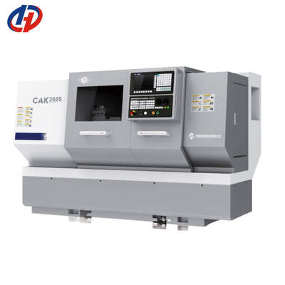 SMTCL 경제적인 금속 CNC lathes CAK3665 자동 토노 평면 침대 CNC lathes 턴링 센터