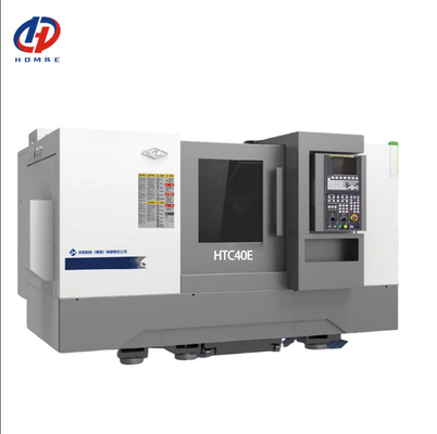 CNC 라트 HTC40E 고 정밀 CNC 수평 라트 30도 기울기 침대 CNC 회전 라트
