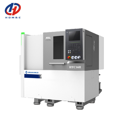 소형 부품 가공 HTC16H 금속 경사 베드 CNC 선반 SMTCL 수평 CNC 선반