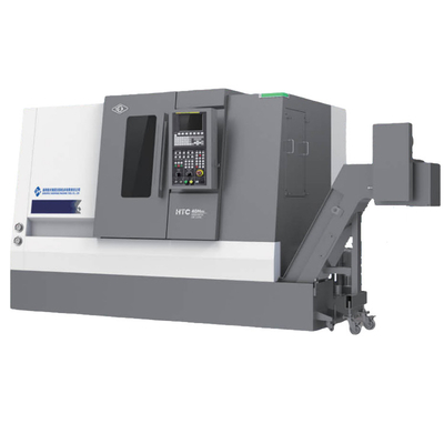 SMTCL 하드 레일 CNC 라트 HTC40S 고직성 큰 스판 A2-8 스핀드 속도 4000r/min 기울기 침대 CNC 라트