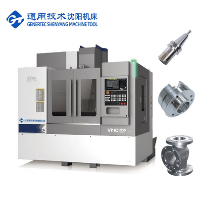 CNC VMC 수직 가공 센터 VMC850Q 4 축 CNC 회전 테이블 CNC 금속 수직 프레싱 기계