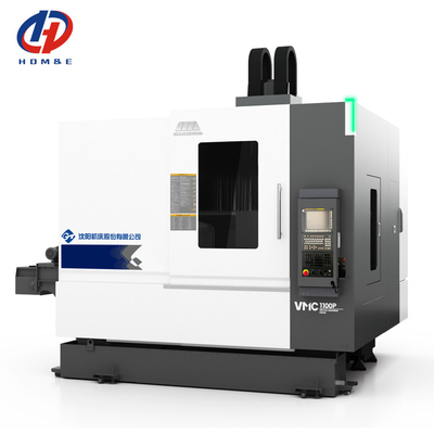 수직 가공 센터 VMC1100P 고직성 갱트리 프레임 구조 4 축 CNC 프레이싱 기계